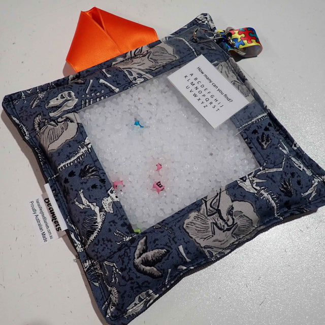 Peek-a-Boo Bag alphabet