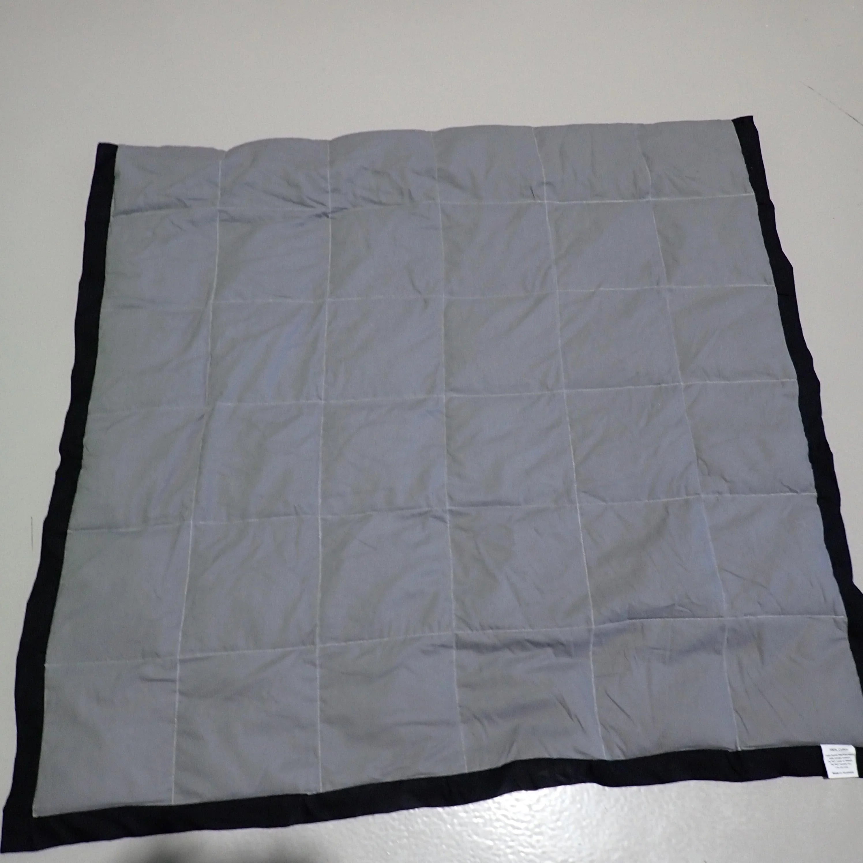 Pre-Made Single Blankets - Budget Black and Grey - Nana's Weighted Blankets