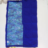 Pre-Made Single Blankets -CRAZY PAUA BLUE - Nana's Weighted Blankets