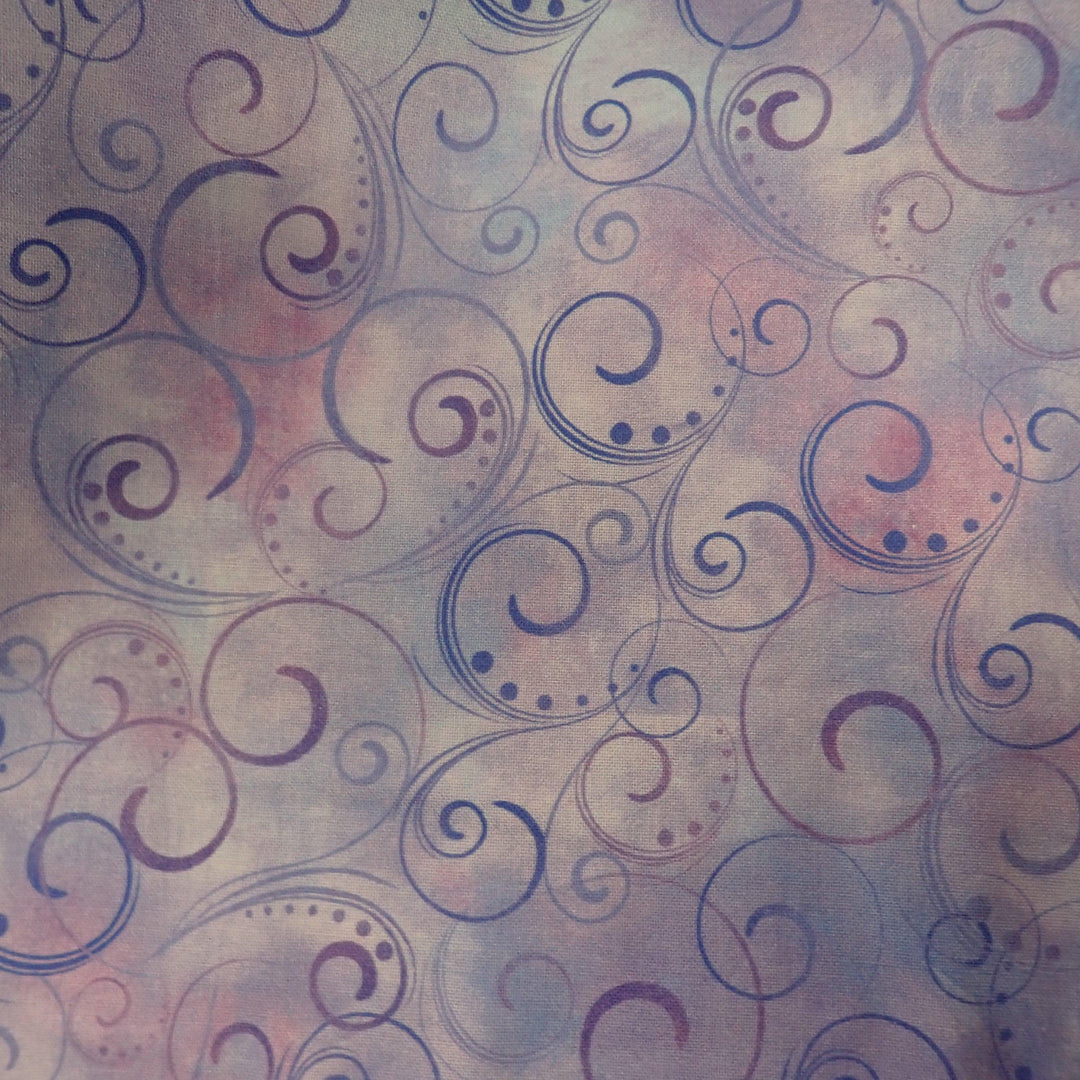 Purple and blue swirls - Nana's Weighted Blankets