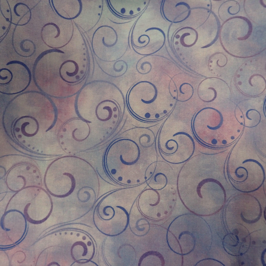 Purple and blue swirls - Nana's Weighted Blankets