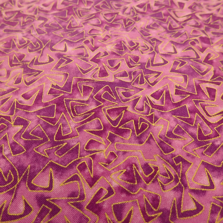 Purple Triangles - Nana's Weighted Blankets