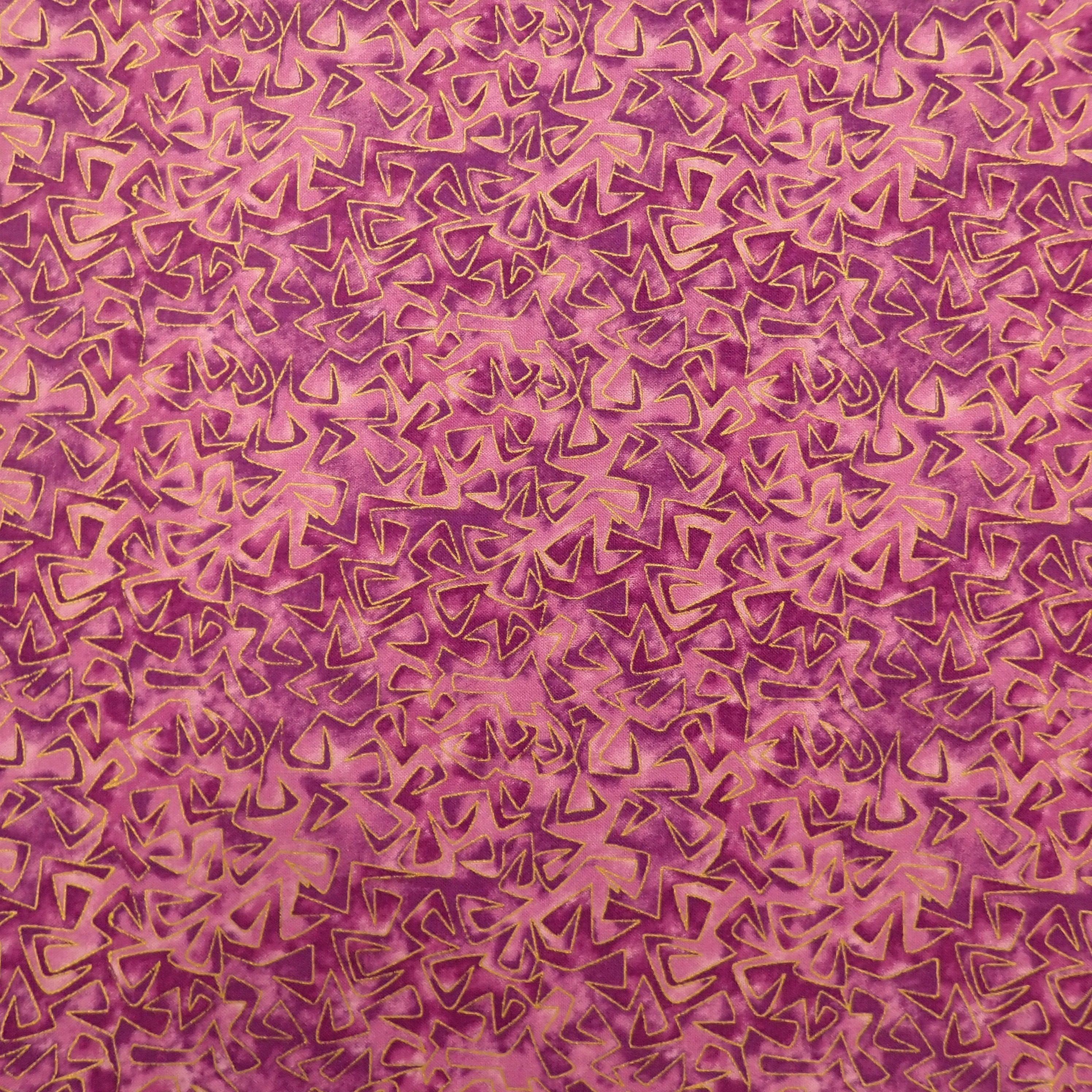 Purple Triangles - Nana's Weighted Blankets