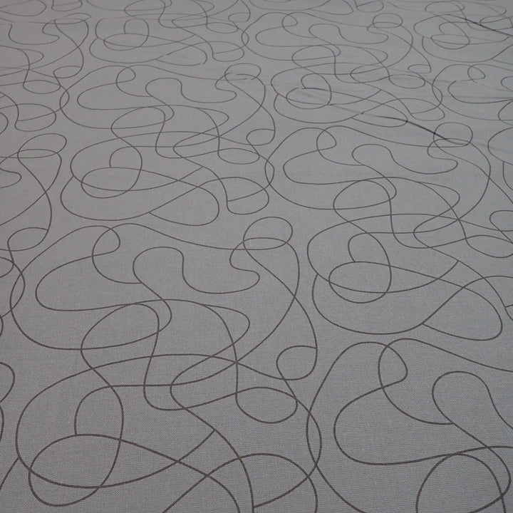 Squiggles on Grey - Nana's Weighted Blankets