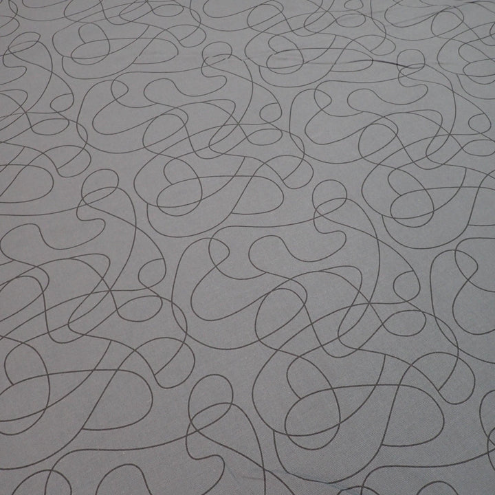 Squiggles on Grey - Nana's Weighted Blankets