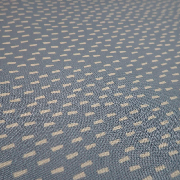 White dashes on blue - Nana's Weighted Blankets