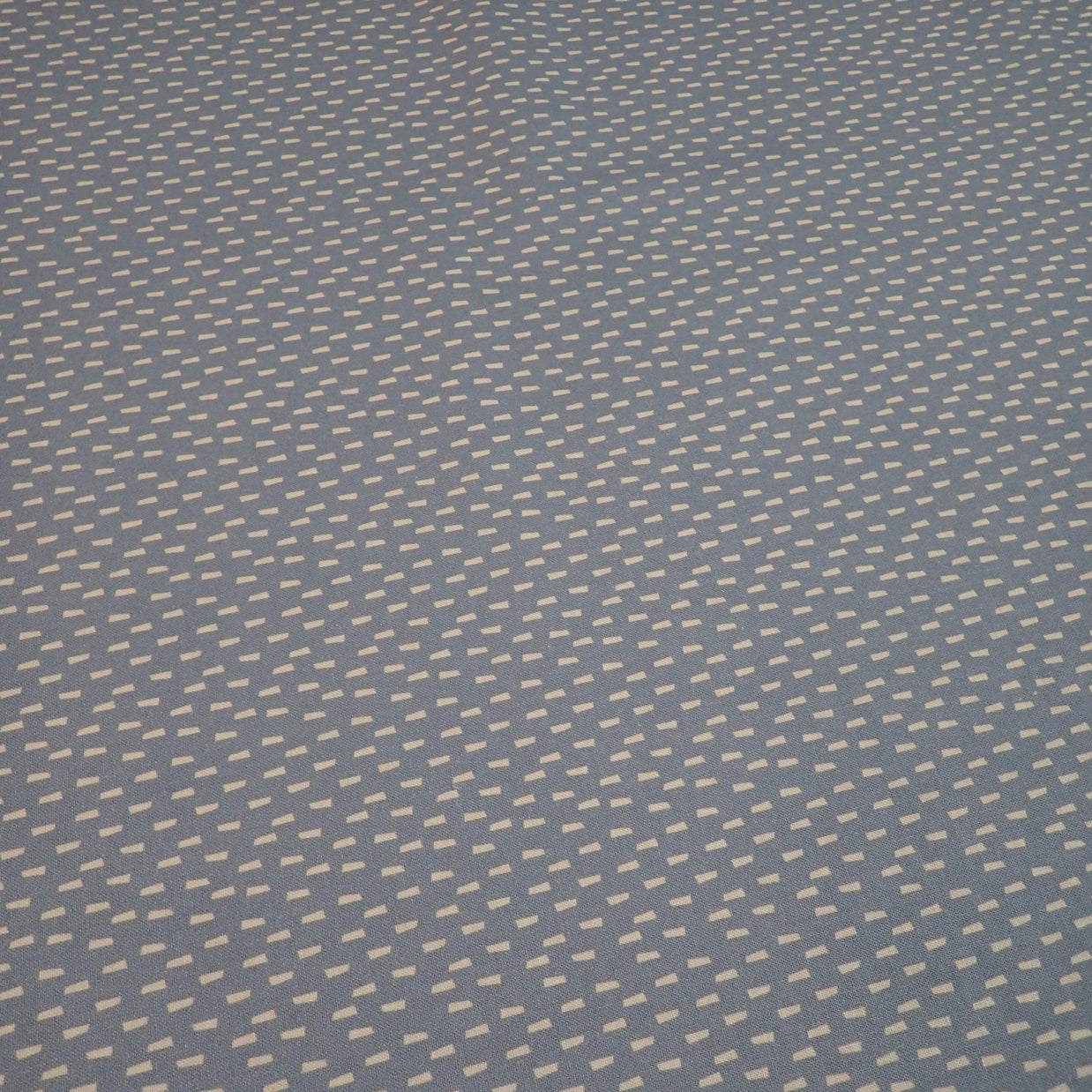 White dashes on blue - Nana's Weighted Blankets