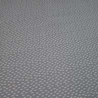 White dashes on blue - Nana's Weighted Blankets
