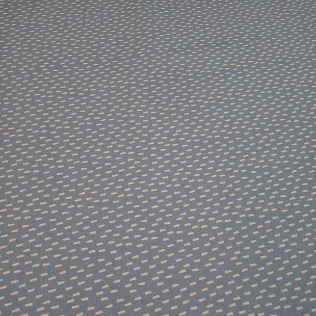 White dashes on blue - Nana's Weighted Blankets