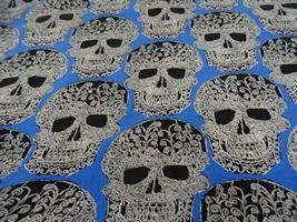 Blue Skulls - Nana's Weighted Blankets