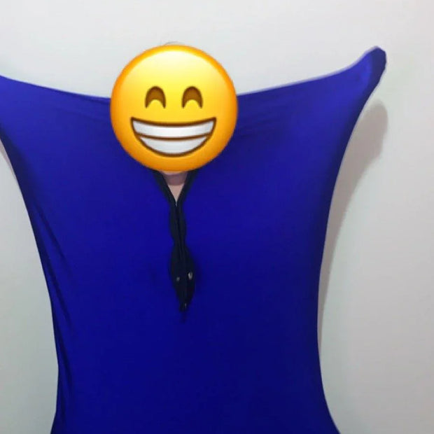 Body Sock size Medium Blue - Nana's Weighted Blankets