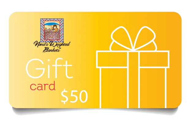 Nana's Weighted Blankets Gift Cards - Nana's Weighted Blankets