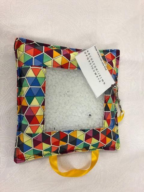 Peek-a-Boo Bag alphabet - Nana's Weighted Blankets