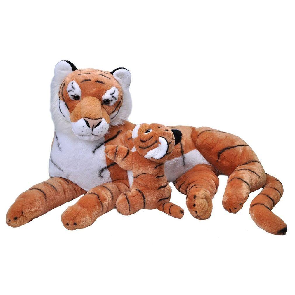 Sandri Gold Tiger and tiger cub - Nana's Weighted Blankets