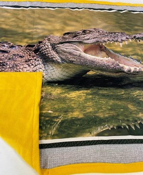 Snappy Croc soft quilt - Nana's Weighted Blankets
