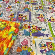 Snuggle rugs dogs on Holiday with minki backing - Nana's Weighted Blankets