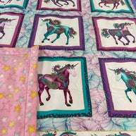 Snuggle rugs Unicorns - Nana's Weighted Blankets