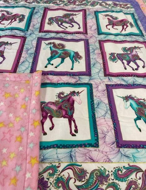 Snuggle rugs Unicorns - Nana's Weighted Blankets